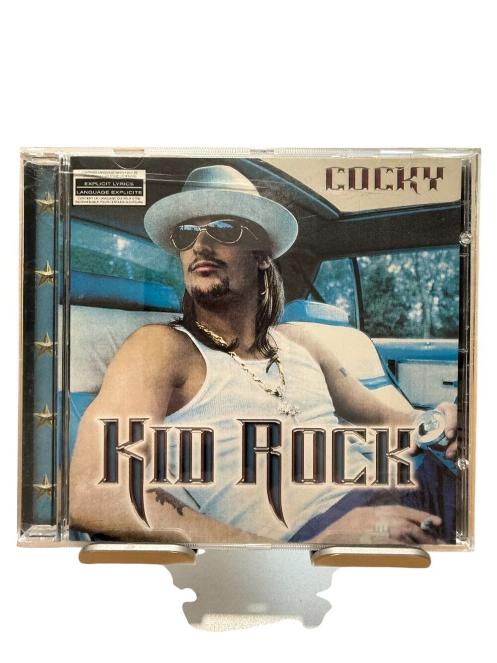 4/$20🧡 Kid Rock Cocky CD Explicit Lyrics Rock Album